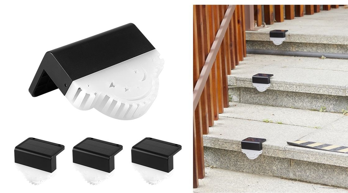 ギヤ形の太陽庭はLEDの塀ライトRGB多彩な階段塀ランプをつける