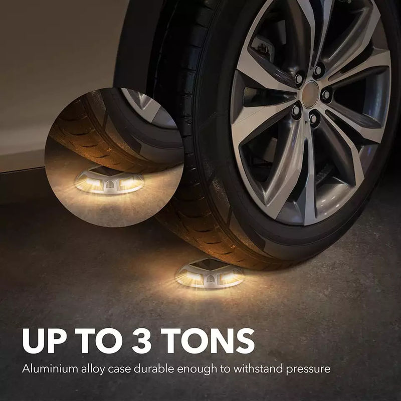 私道の無線太陽ドック ライト円形は通路110*22.5 MMのための屋外のマーカーを導いた