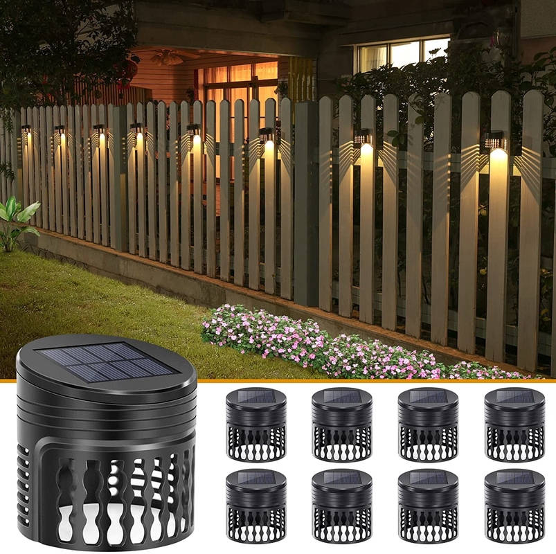 IP65 防水 屋外太陽光発電のフェンスライト 庭庭園の芝生装飾用
