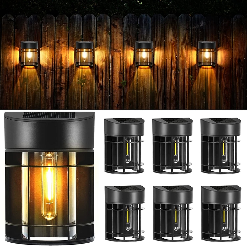 IP65 防水 屋外 太陽光発電 LED ガーデンライト 太陽光壁ランプ