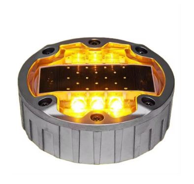 LED 太陽光道路 道路 安全 を 強化 する 色とりどりの 光源 を 備えた 道路 スタッド