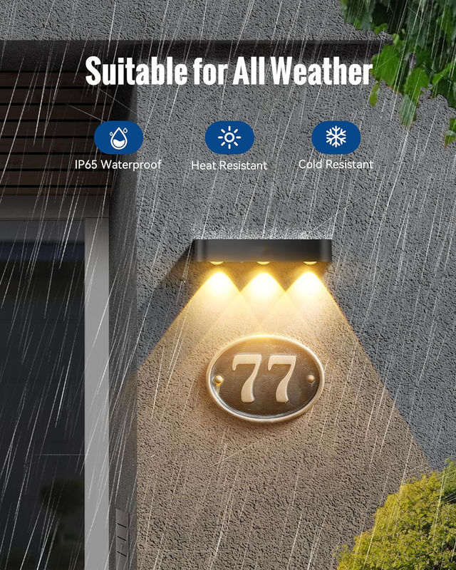 エコフレンドリーLED太陽光照明セット 屋外装飾用 8 台の太陽光照明 防水