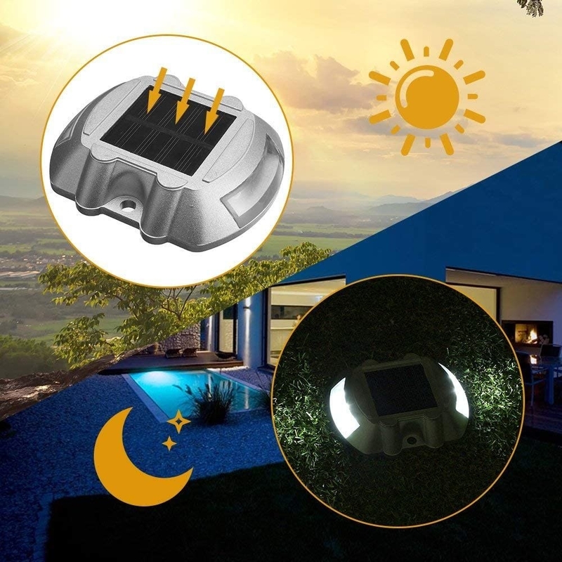 LEDアルミニウム太陽光照明セット 軽量 アルミニウム構造 簡単にスクリューを設置する