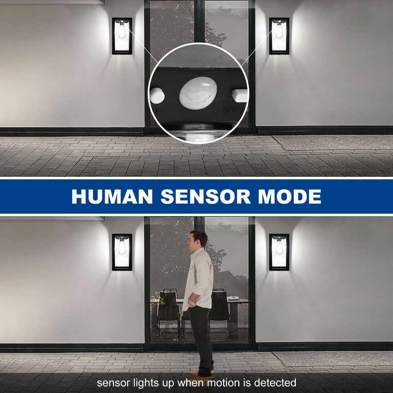 暖かい白色 15時間 太陽光灯 3 モード 充電可能なバッテリー付きの屋外装飾灯