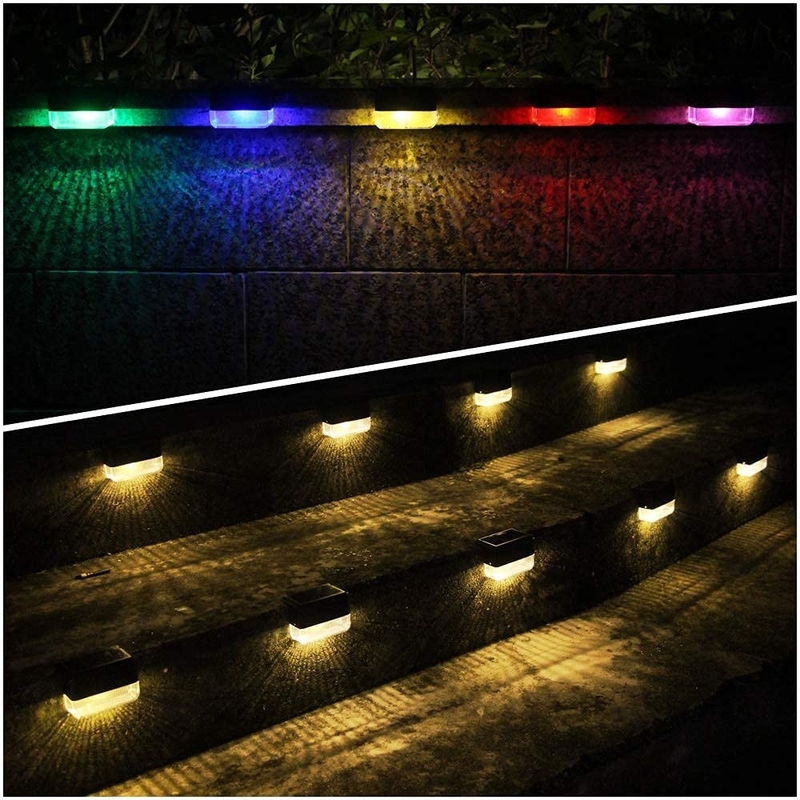 屋外太陽光発電 パスワードライト LED ステップ芝生のための太陽光庭園ライト