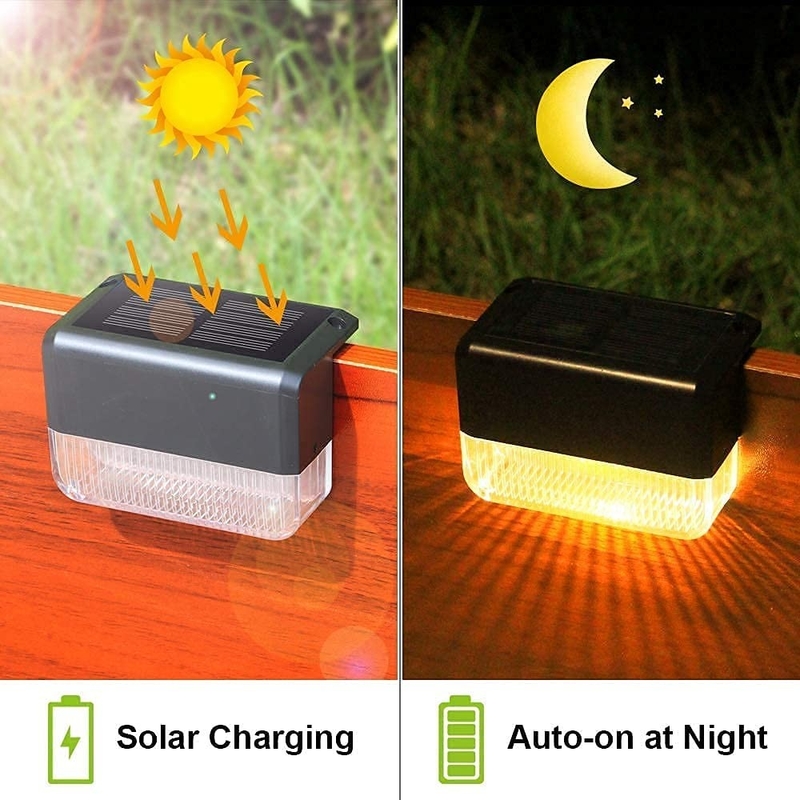 屋外太陽光発電 パスワードライト LED ステップ芝生のための太陽光庭園ライト