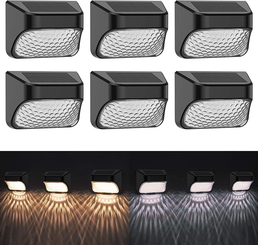 太陽光発電のフェンスライト LED 屋外防水 庭壁ライト 装飾の庭灯