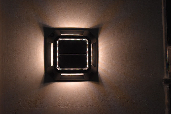 IP67 防水 屋外太陽光デッキライト セキュリティ 階段 庭 地面 経路 ドックライト