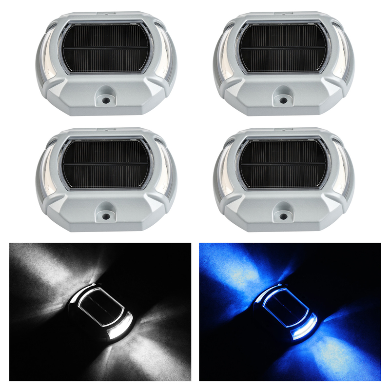 ソーラードックライトスクリュー設置 20 ルメン LED 極度の温度 -20.C ~ 60.C