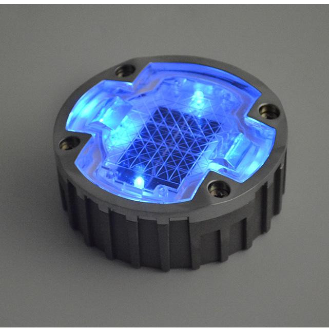 6 pcs LED 量 太陽光 LED ロードスタッド 3 年の寿命と Ni-Mh バッテリー