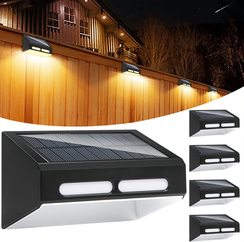 RGB 透気LED 屋外太陽光壁灯 三次性リチウム電池 / IP65 保護クラス