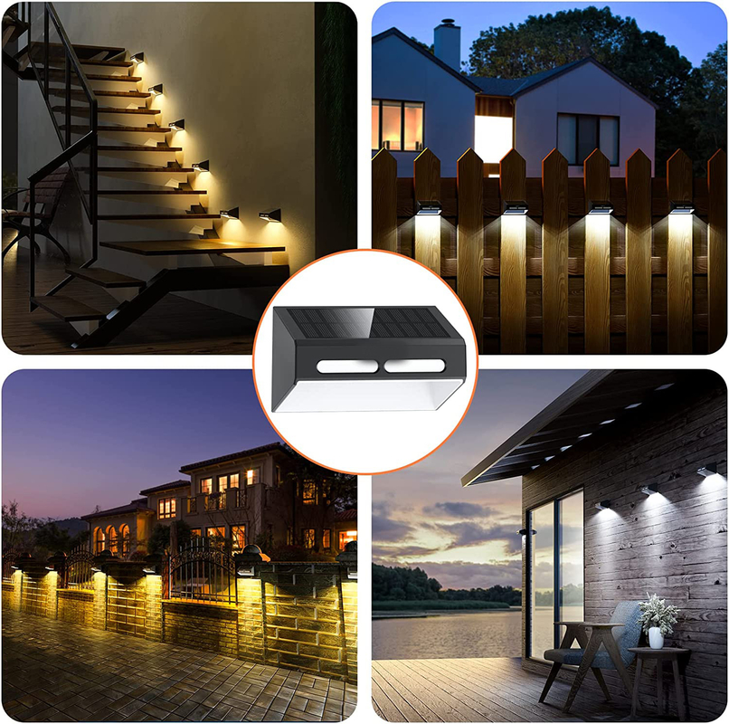 LED 太陽光壁灯 ABA PC シェル RGB 呼吸モード