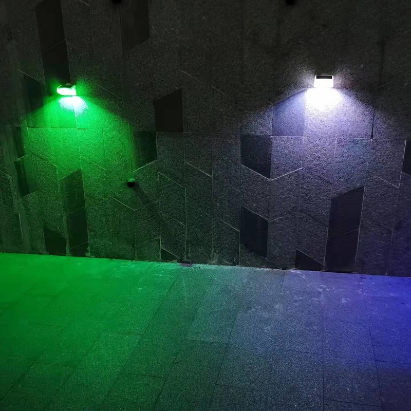 LED 太陽光壁灯 ABA PC シェル RGB 呼吸モード