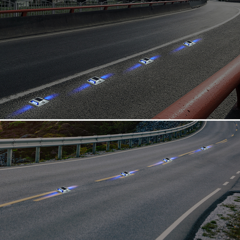 LED 太陽光発電の道路標識 夜間視力の完璧な解決策