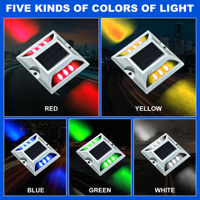 重荷330g 太陽光道路マーカー アルミ合金PCで50000時間以上寿命