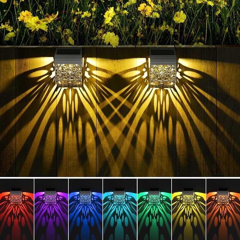太陽光発電のLEDガーデンライト 単結晶シリコンパネル 暖か/冷たい白/RGB