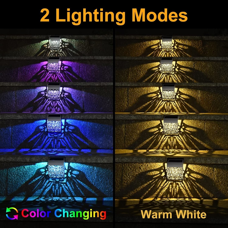太陽光発電のLEDガーデンライト 単結晶シリコンパネル 暖か/冷たい白/RGB
