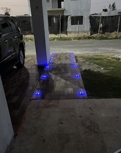 防水太陽デッキライト IP67 LED 屋外用太陽デッキライト