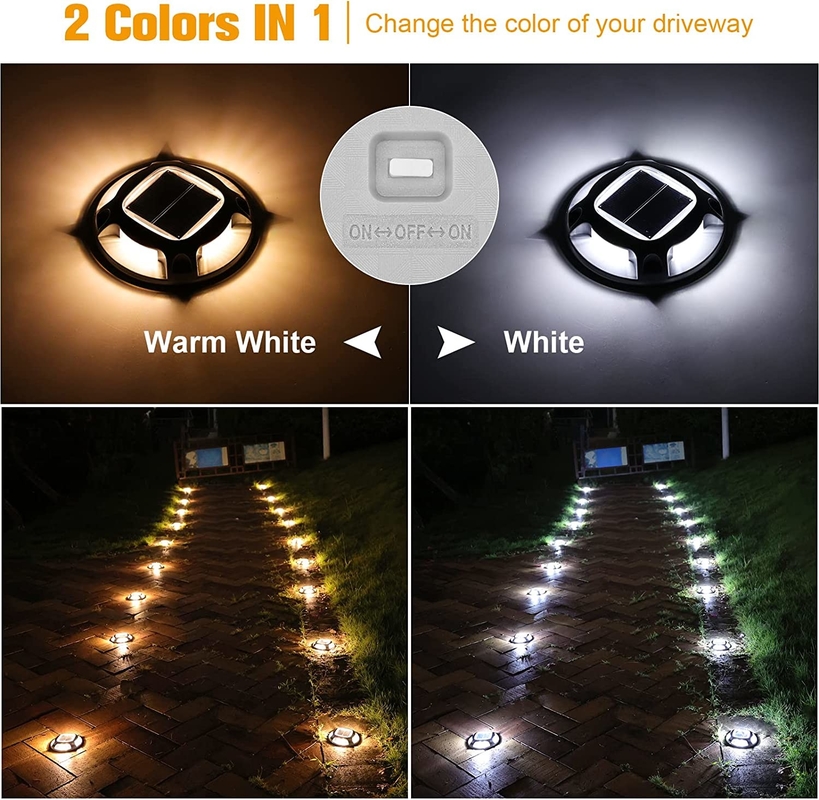防水太陽デッキライト IP67 LED 屋外用太陽デッキライト
