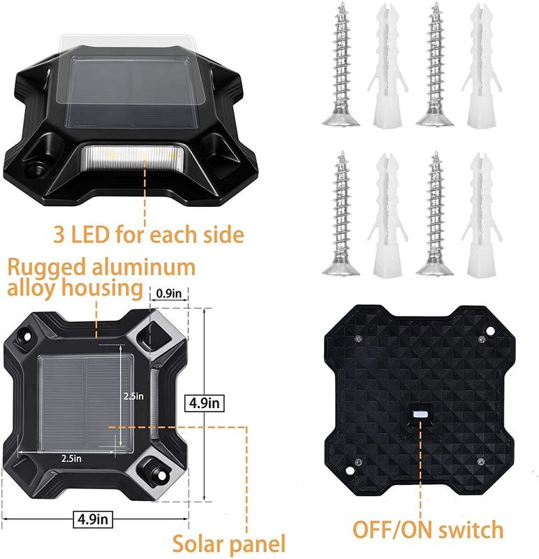 ブーレ/冷たい白色太陽光電灯 1.2V/600MAH Ni-Mh バッテリーで電源