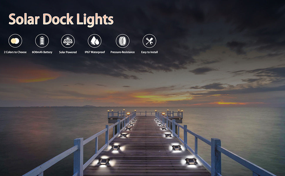 ブーレ/冷たい白色太陽光電灯 1.2V/600MAH Ni-Mh バッテリーで電源