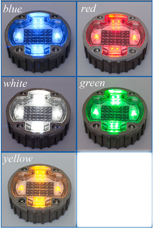 アルミ合金 太陽光道路ストッド LEDライト 再充電電池 1.2V/600mAh MSDS