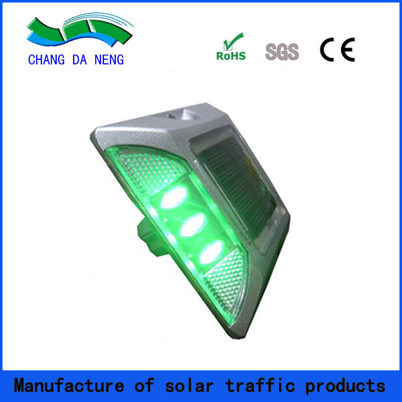 PBW アルミニウム 太陽光道路スタッド LED 太陽光道路反射器 安全警告