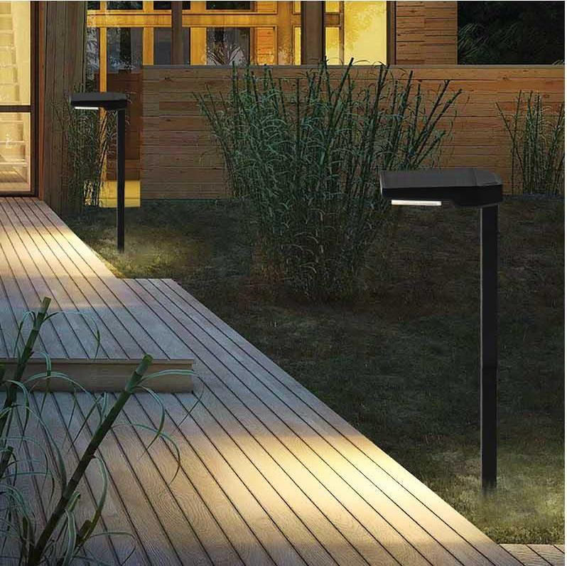 太陽光発電の6粒LED景観道路ライト オートオン/オフ 6個セット