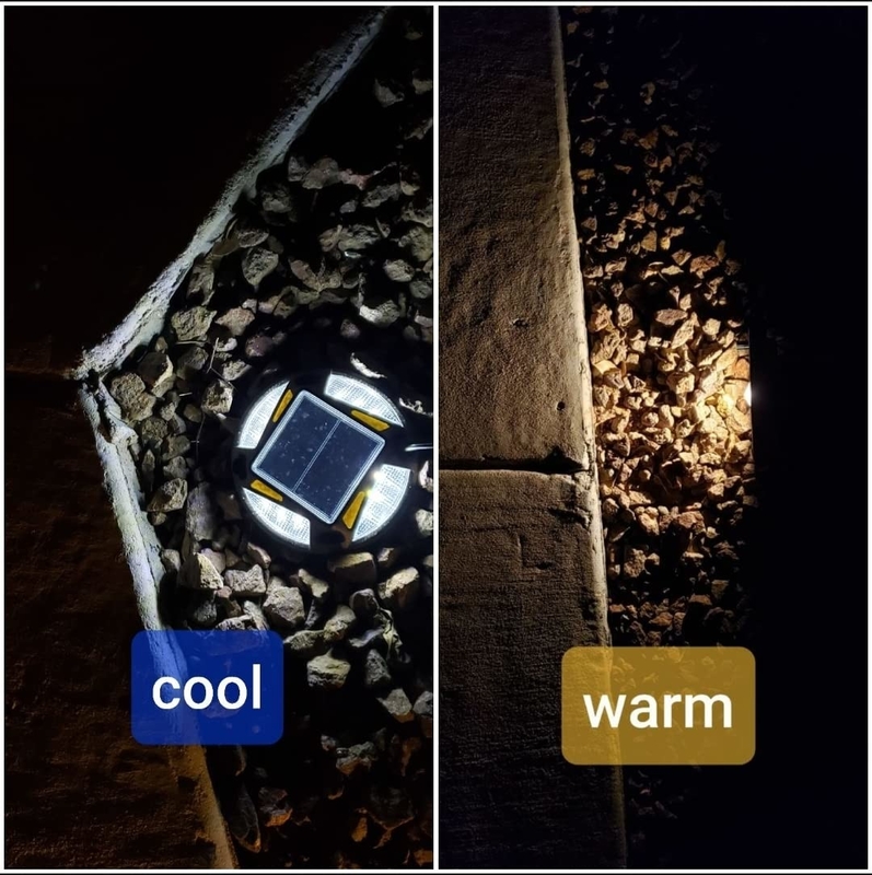 IP67 防水評価 2V 太陽光ドックライト 20 ルメンと太陽光発電源