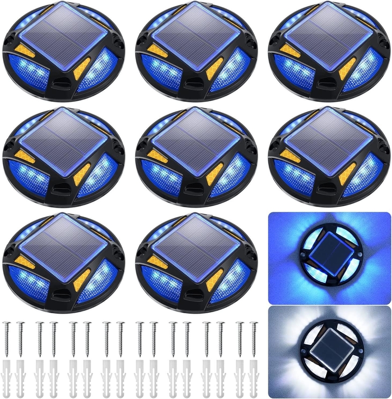 IP67 防水 LED 太陽光ドックライト 温度範囲 -20C~60C スクロール設置
