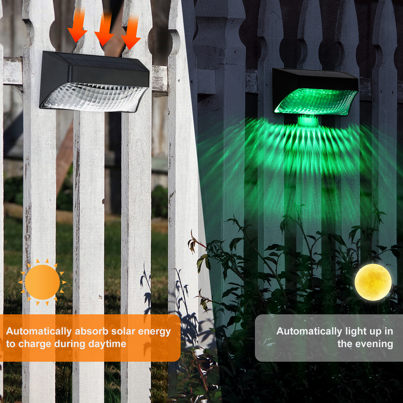 ルーメン 太陽光発電の屋外庭園照明 複数の照明モードとアップグレードされた重量