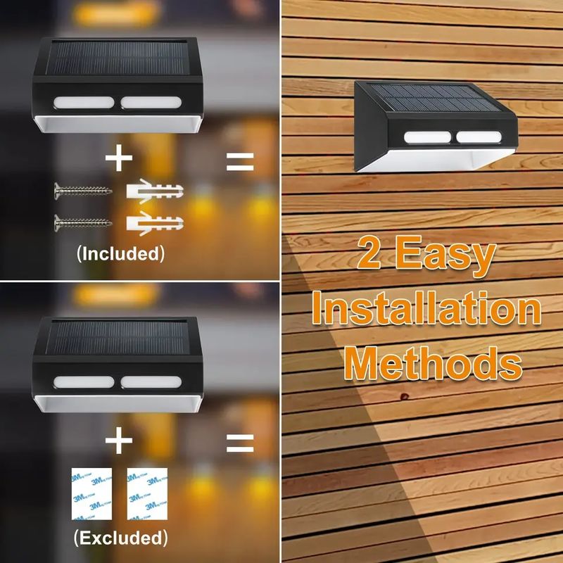 単結晶シリコンソーラーパネル 庭園フェンスライト NI-MH電池 長期使用と電源