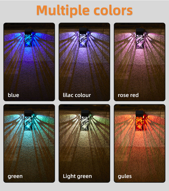 良質IP65防水長方形の屋外の装飾のための太陽壁ライト