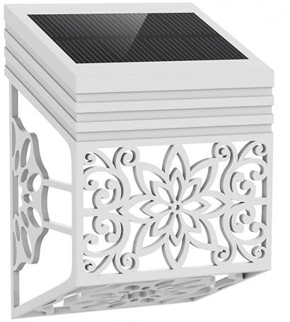 一定した明るい太陽塀ライトRGBモデル庭自動色の変更