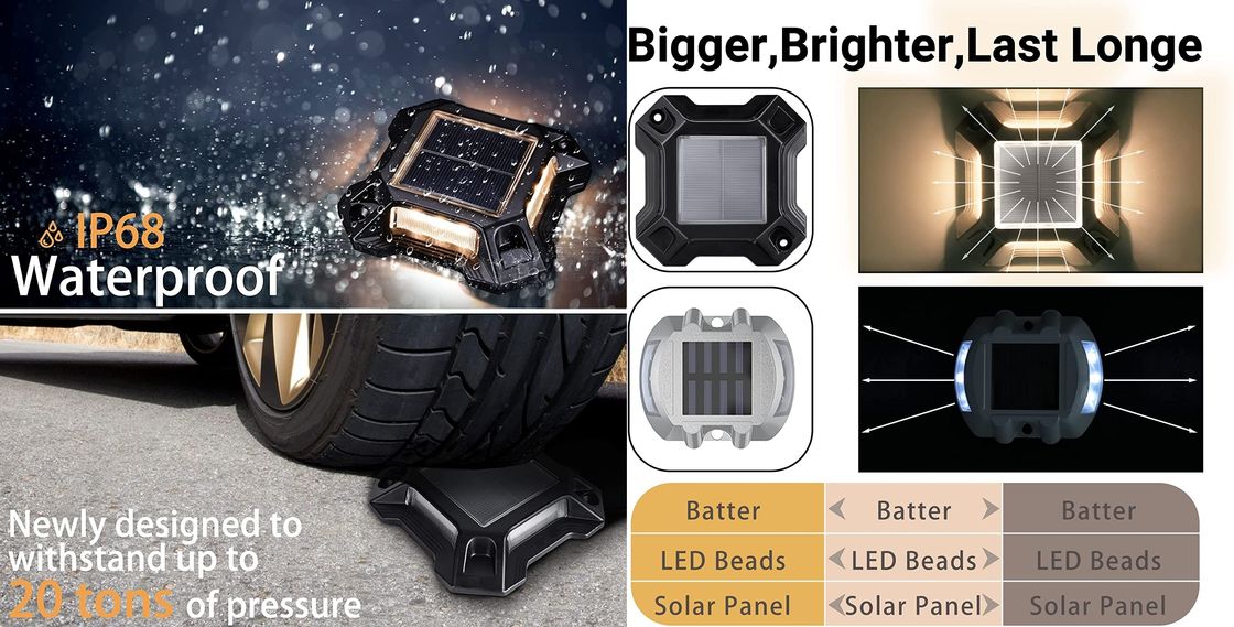 長方形の細道の歩道のガレージ屋外LEDのライトのための防水太陽デッキ ライト