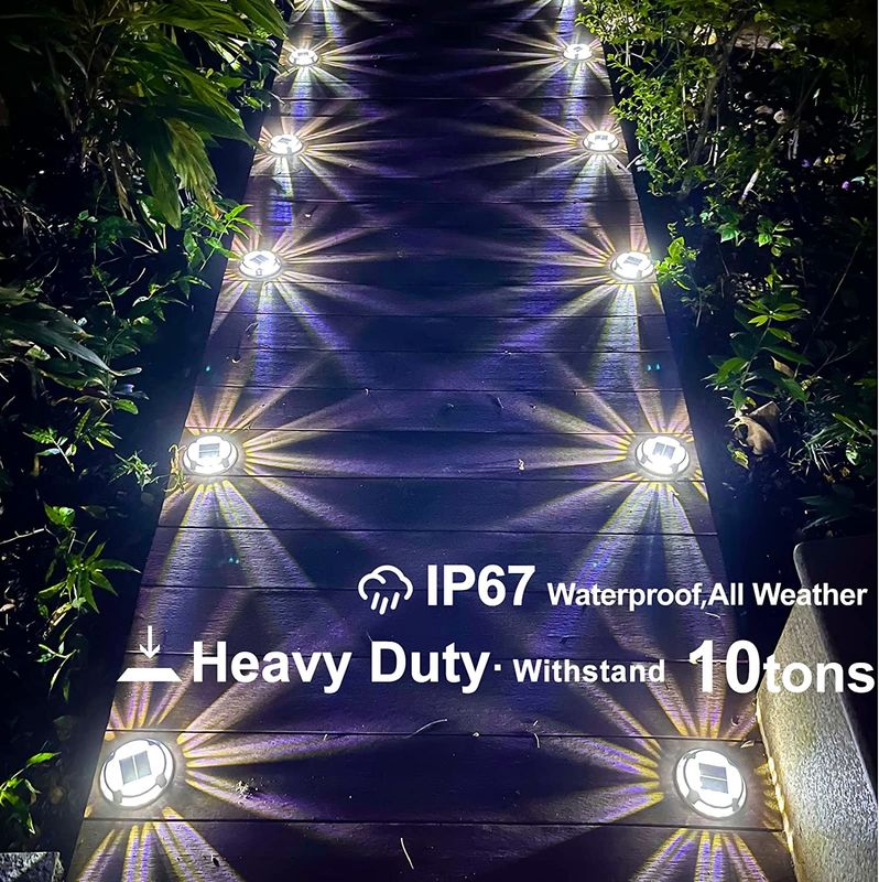 7.1 X 5.3 X 4.3 インチ 太陽光ドックライトスクリュー設置 2 年間の保証