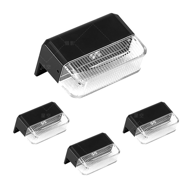 ABSプラスチック太陽塀の装飾ライトIP65 2200mAh李イオン電池