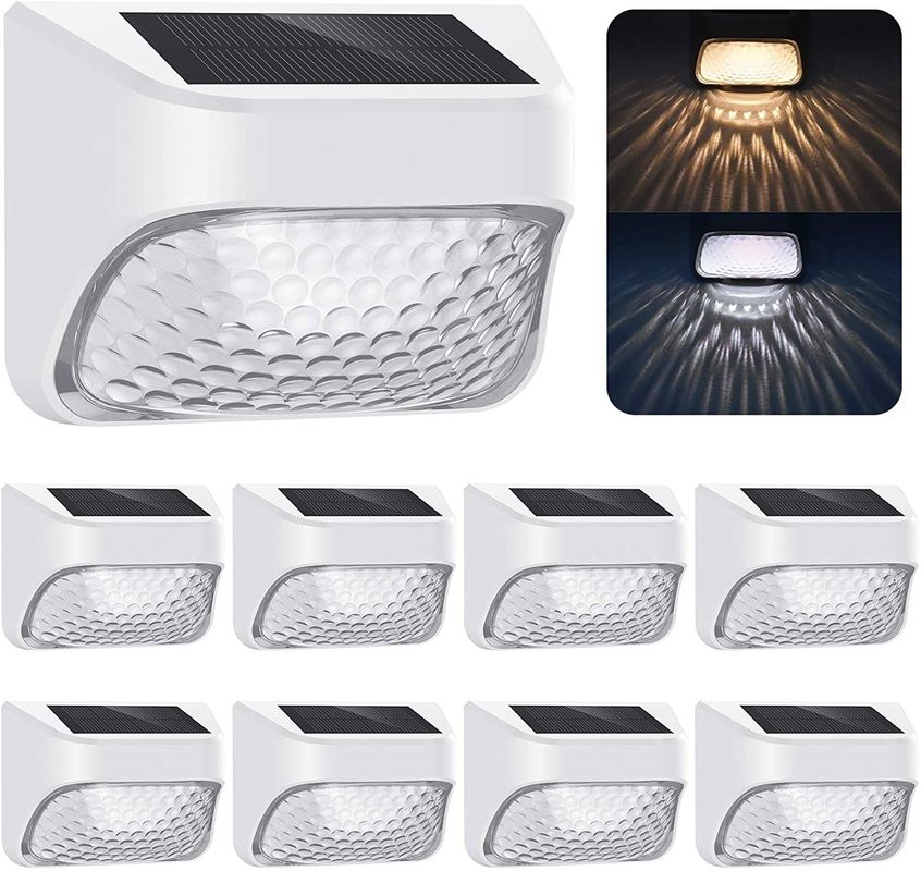 簡単にインストール ソーラードックガーデンライト 150mA 6Pcs LED 屋外フェンスヤード