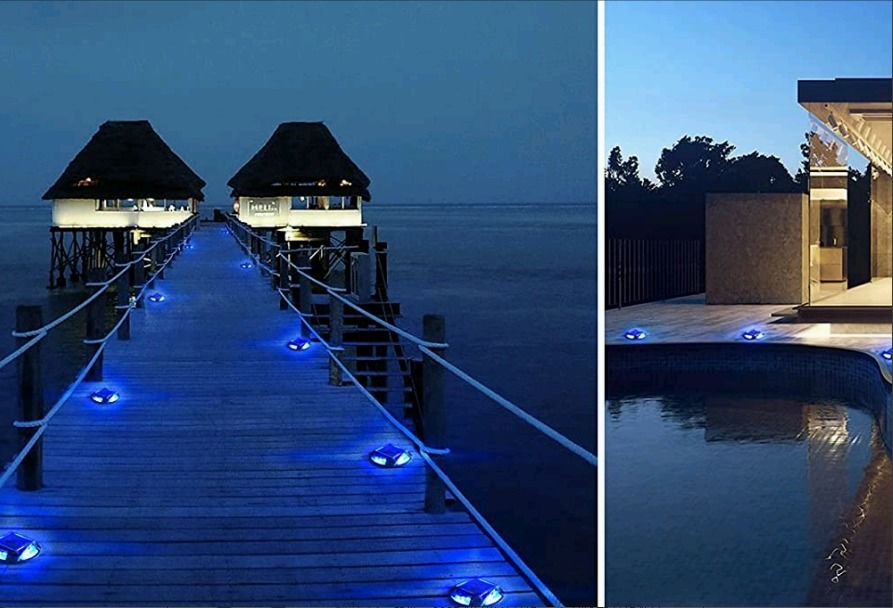 アルミ製 防水LED 太陽光道路スタッド 12 LED 道路交通安全 -20-70°C