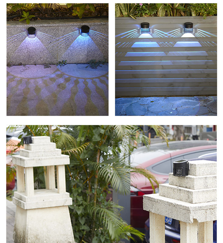 50000 時間 寿命 120° ビームアングルと 2 年間の保証付きの太陽光フェンスライト