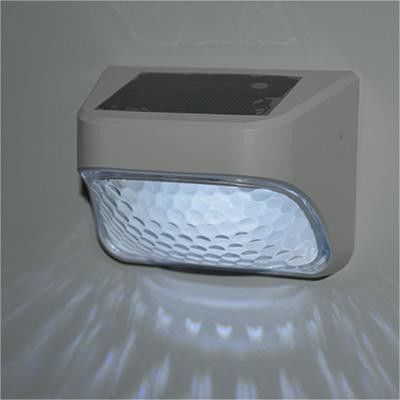 ABS太陽光発電の庭灯 LED 150mA 6 PC 外壁のフェンスヤード