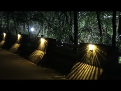 太陽庭の塀ライトKF15