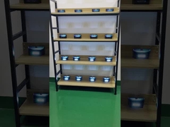 庭の太陽動力を与えられた塀ライトABS PC物質的な5v 150mahの太陽電池パネル